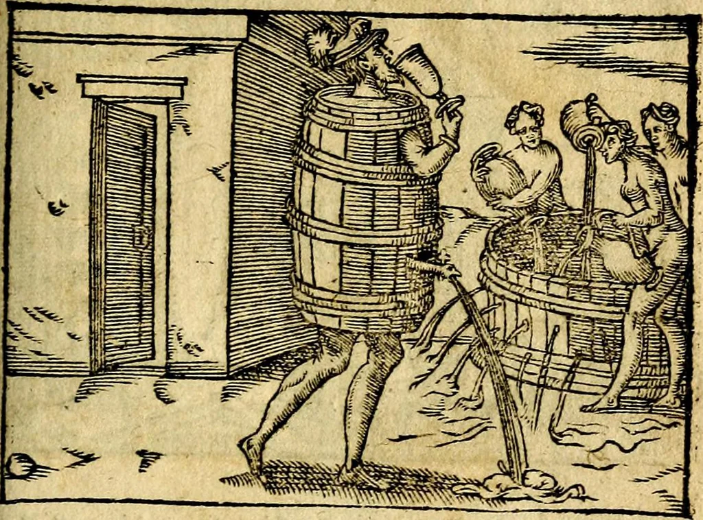 An illustration from Theodori Bezæ Vezelii Poëmata varia ..., 1599, leaf 312