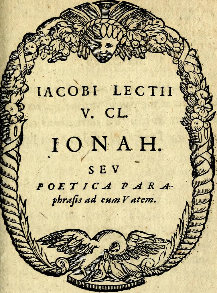 An illustration from Theodori Bezæ Vezelii Poëmata varia ..., 1599, leaf 434