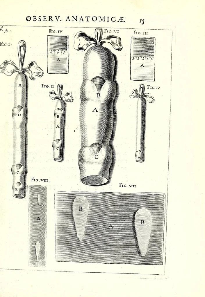 An illustration from Theodori Kerckringii doctoris medici spicilegium anatomicum : continens observationum anatomicarum rariorum centuriam unam : nec non osteogeniam foetuum : in qua quid cuique ossiculo singulis accedat mensibus : quidve decedat & in eo per varia immutetur tempora, accuratissimè oculis subjicitur, 1670, leaf 51