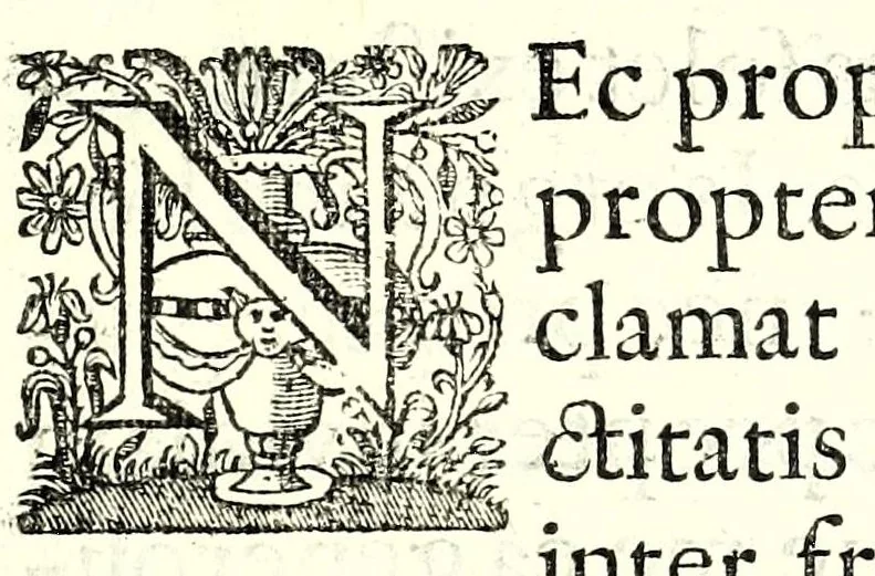 An illustration from Theodori Kerckringii doctoris medici anthropogeniae ichnographia, sive, Conformatio foetus ab ovo usque ad ossificationis principia : in supplementum osteogeniae foetuum, 1671, leaf 5