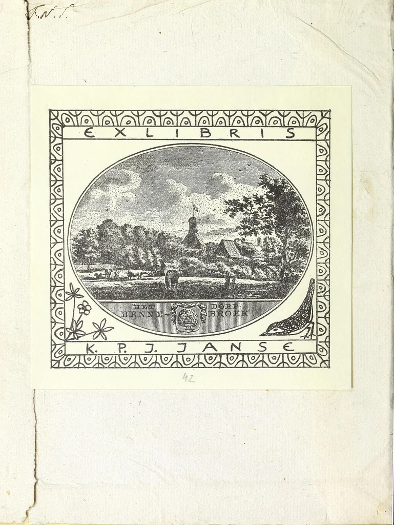An illustration from Theod. Schreveli Harlemias, ofte, om beter te seggen, De eerste stichtinghe der stadt Haerlem : het toe-nemen en vergrootinge der selfden .., 1648, leaf 2