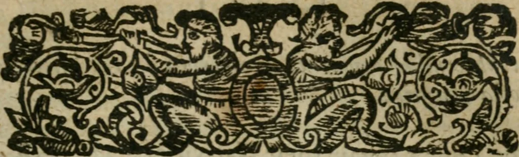 An illustration from Theomagia, or, The temple of wisdome : in three parts, spiritual, celestial, and elemental : containing the occult powers of the angels of astromancy in the telesmatical sculpture of the Persians and AEgyptians : the mysterious vertues of the characters of the stars with the genii, idea's and figures of geomancy ... : the knowledge of the Rosie Crucian physick, and the miraculous secrets in nature ..., 1663, leaf 720