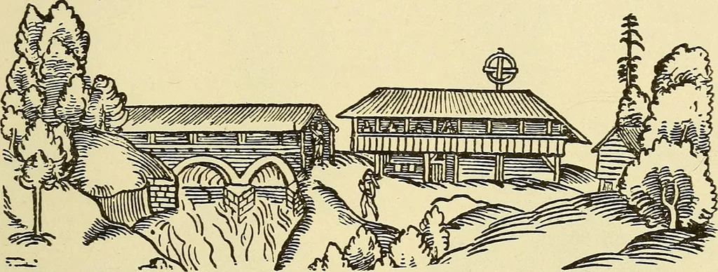 An illustration from Theophrastus Bombastus von Hohenheim called Paracelsus; his personality and influence as physician, chemist and reformer, 1920, leaf 26