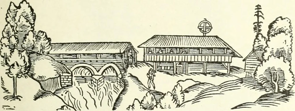 An illustration from Theophrastus Bombastus von Hohenheim, called Paracelsus; his personality and influence as physician, chemist and reformer, 1920, leaf 28