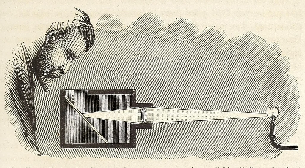 An illustration from Théorie scientifique des couleurs : et leurs applications a l'art et a l'industrie, 1881, leaf 147