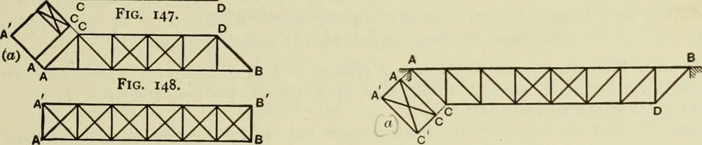 An illustration from The theory and practice of modern framed structures : designed for the use of schools, and for engineers in professional practice, 1897, leaf 128