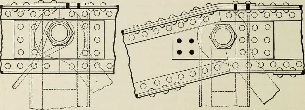 An illustration from The theory and practice of modern framed structures : designed for the use of schools, and for engineers in professional practice, 1897, leaf 315