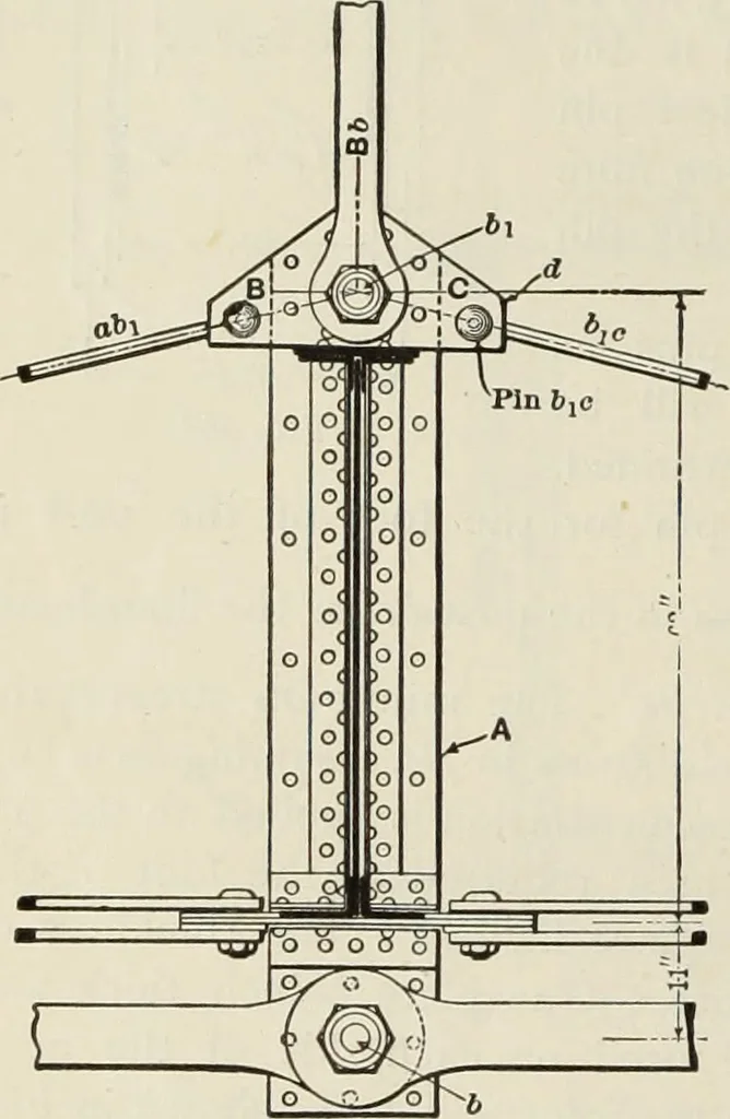 An illustration from The theory and practice of modern framed structures : designed for the use of schools, and for engineers in professional practice, 1897, leaf 361