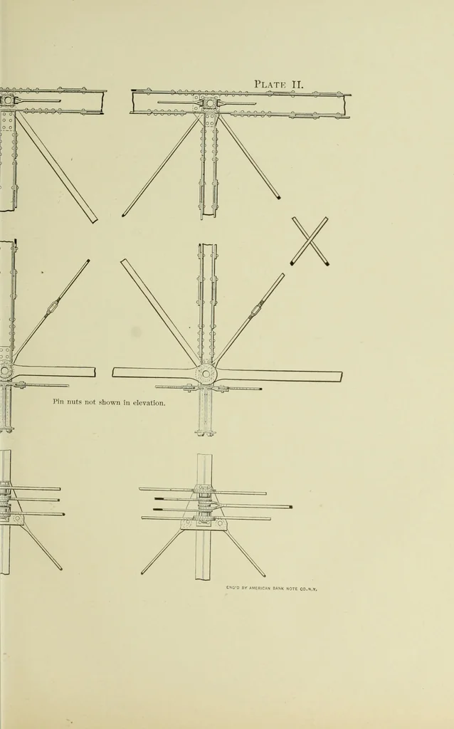 An illustration from The theory and practice of modern framed structures : designed for the use of schools, and for engineers in professional practice, 1897, leaf 378