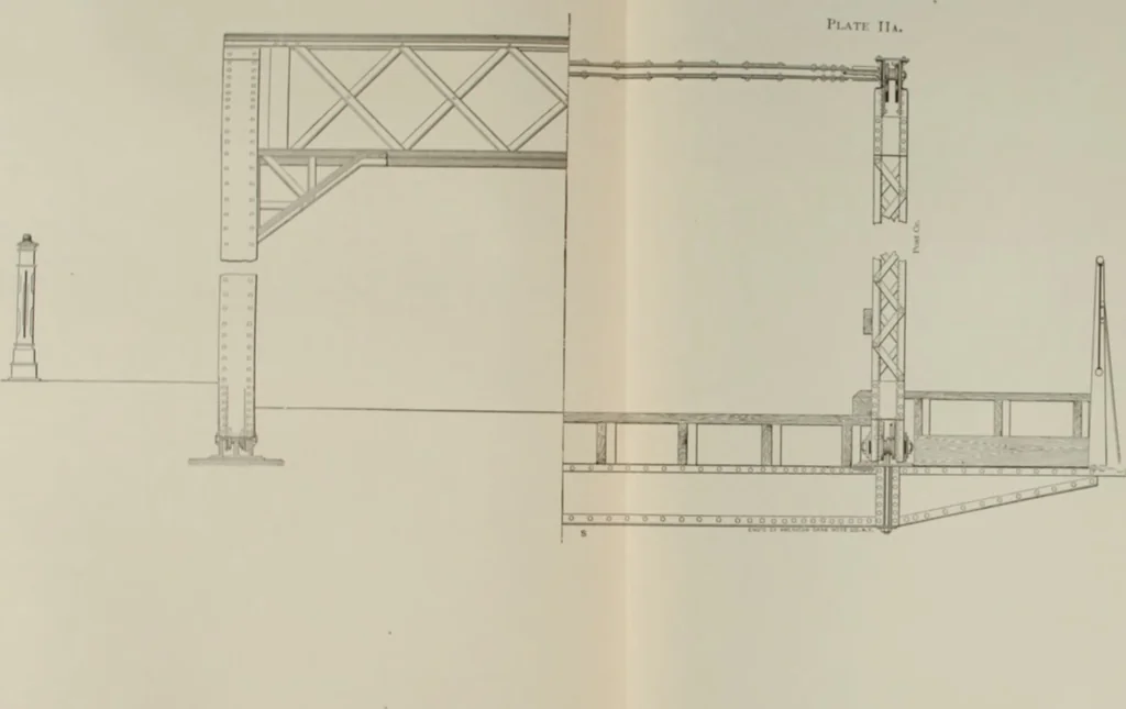 An illustration from The theory and practice of modern framed structures : designed for the use of schools, and for engineers in professional practice, 1897, leaf 380