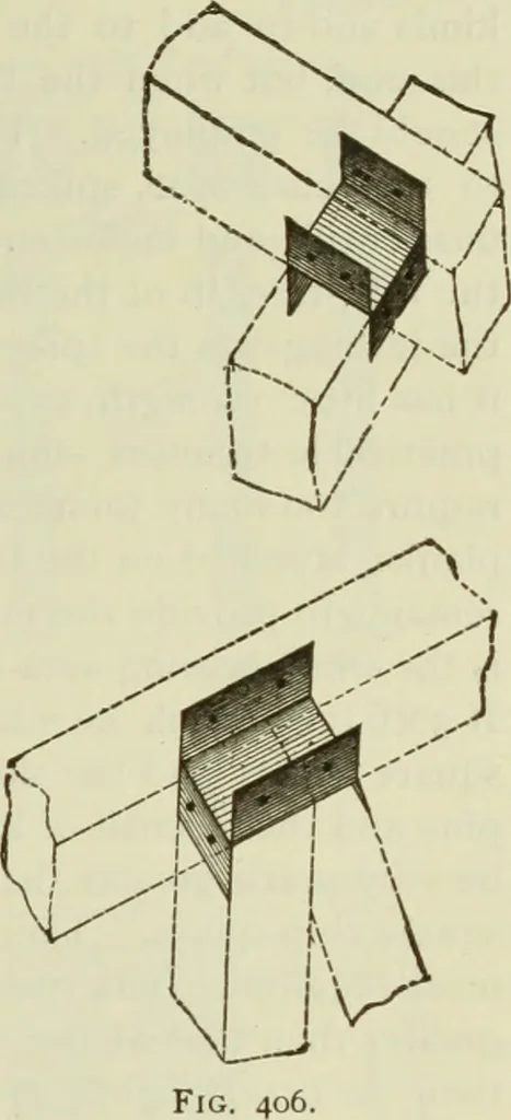 An illustration from The theory and practice of modern framed structures : designed for the use of schools, and for engineers in professional practice, 1897, leaf 426