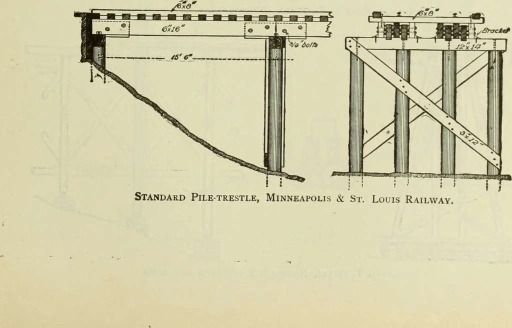 An illustration from The theory and practice of modern framed structures : designed for the use of schools, and for engineers in professional practice, 1897, leaf 428