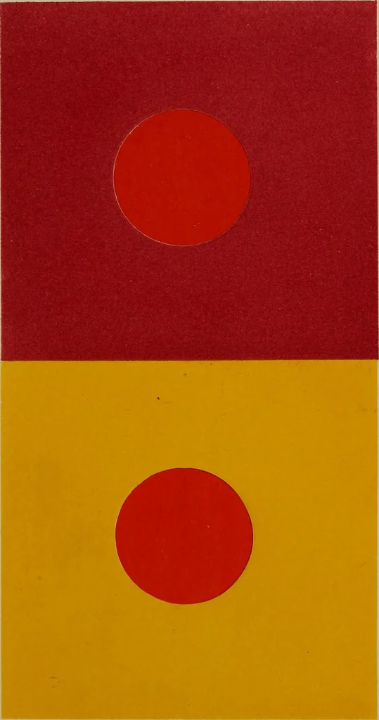 An illustration from The theory of color in its relation to art and art-industry, 1876, leaf 322