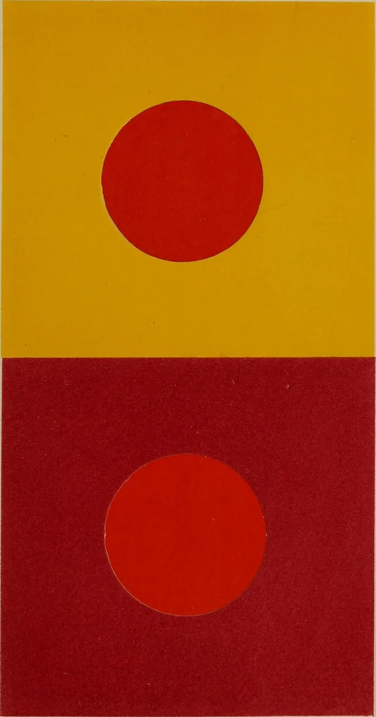 An illustration from The theory of color in its relation to art and art-industry, 1876, leaf 324