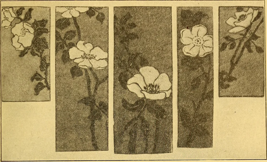 An illustration from Theory and practice of teaching art, 1912, leaf 44