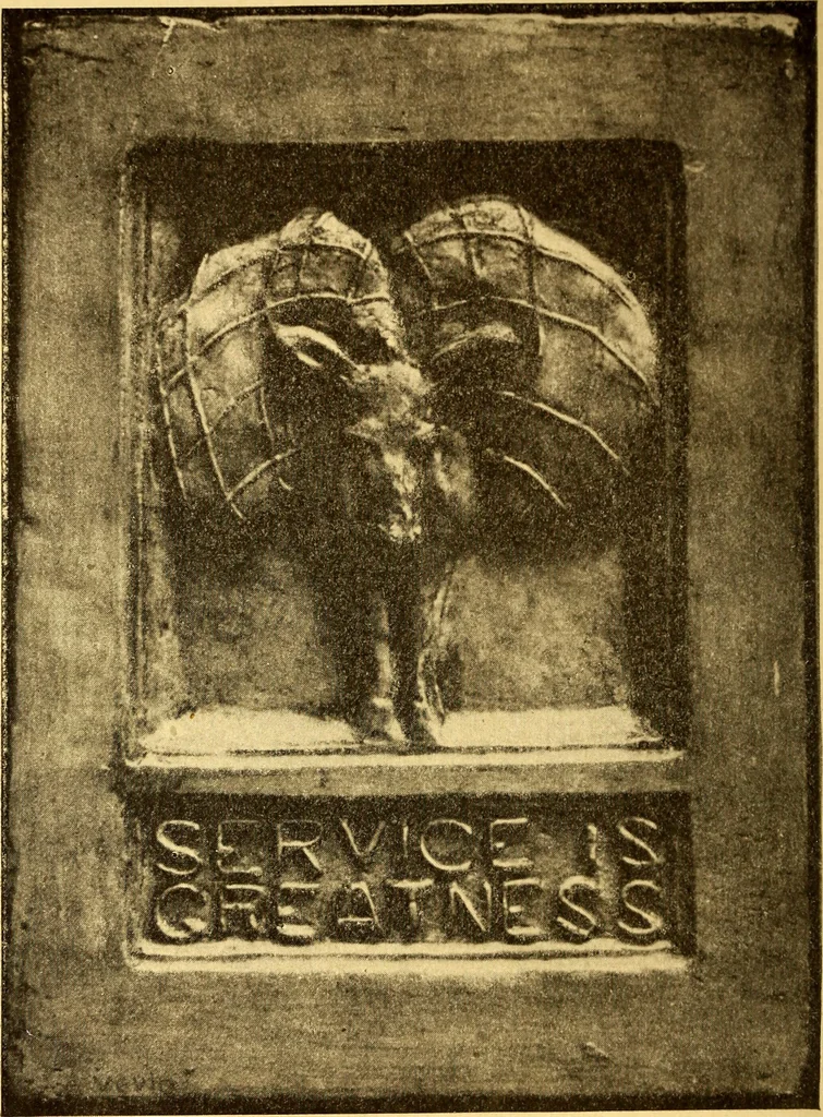 An illustration from Theory and practice of teaching art, 1912, leaf 69