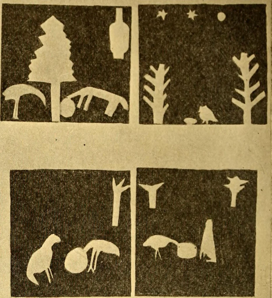 An illustration from Theory and practice of teaching art, 1912, leaf 73