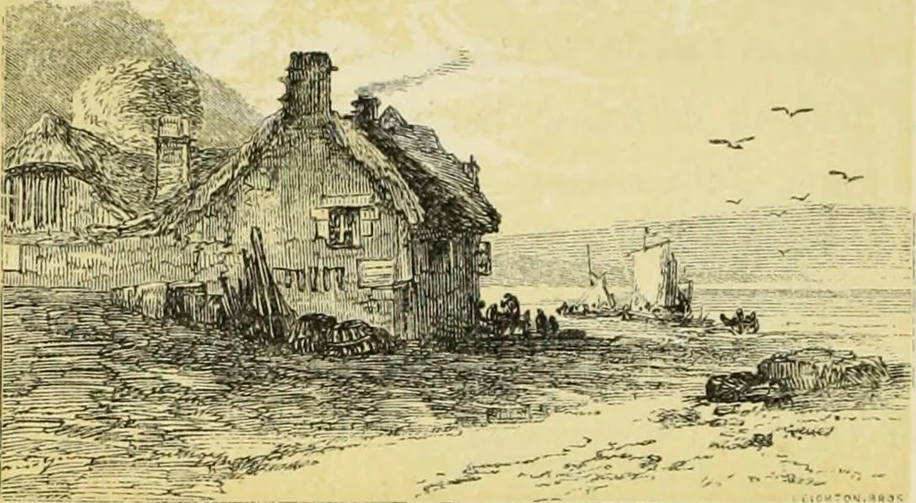 An illustration from The theory and practice of landscape painting in water-colours. Illustrated by a series of twenty-six drawings and diagrams in colours, and numerous woodcuts, 1871, leaf 129