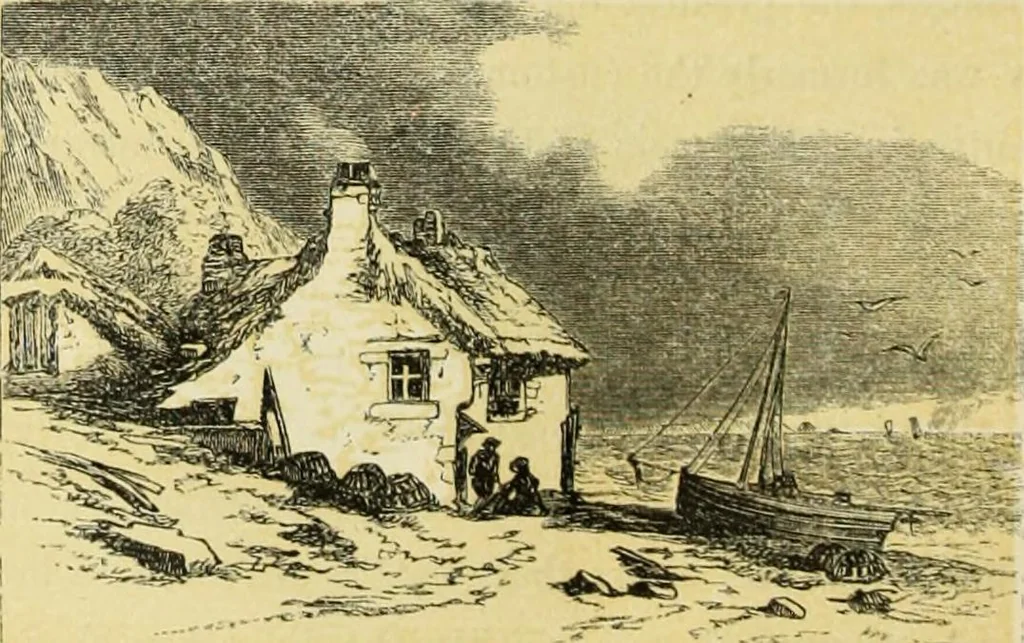 An illustration from The theory and practice of landscape painting in water-colours. Illustrated by a series of twenty-six drawings and diagrams in colours, and numerous woodcuts, 1871, leaf 129