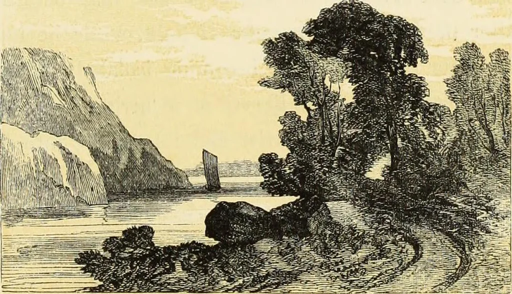 An illustration from The theory and practice of landscape painting in water-colours. Illustrated by a series of twenty-six drawings and diagrams in colours, and numerous woodcuts, 1871, leaf 130