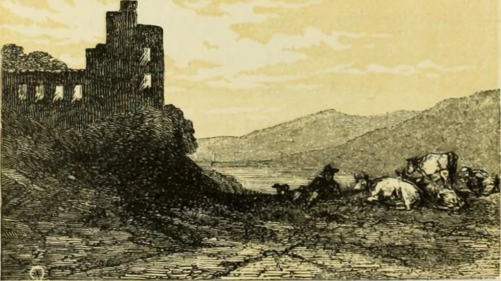 An illustration from The theory and practice of landscape painting in water-colours. Illustrated by a series of twenty-six drawings and diagrams in colours, and numerous woodcuts, 1871, leaf 131