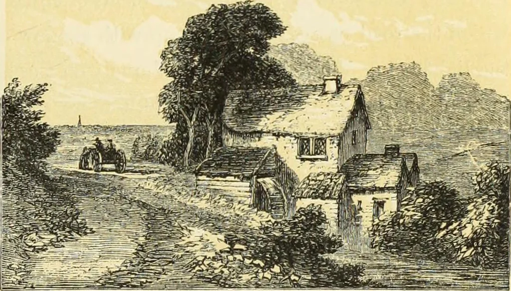 An illustration from The theory and practice of landscape painting in water-colours. Illustrated by a series of twenty-six drawings and diagrams in colours, and numerous woodcuts, 1871, leaf 132