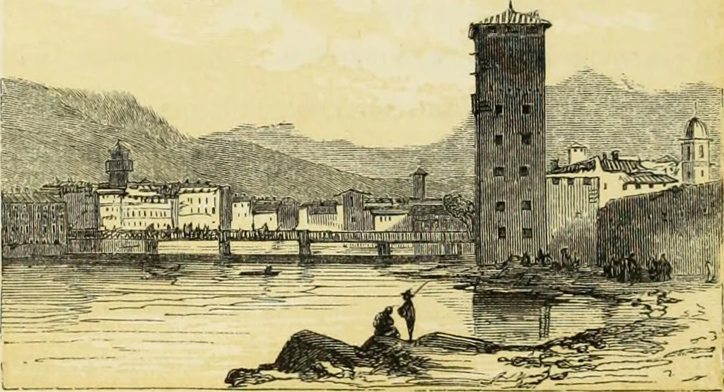 An illustration from The theory and practice of landscape painting in water-colours. Illustrated by a series of twenty-six drawings and diagrams in colours, and numerous woodcuts, 1871, leaf 133