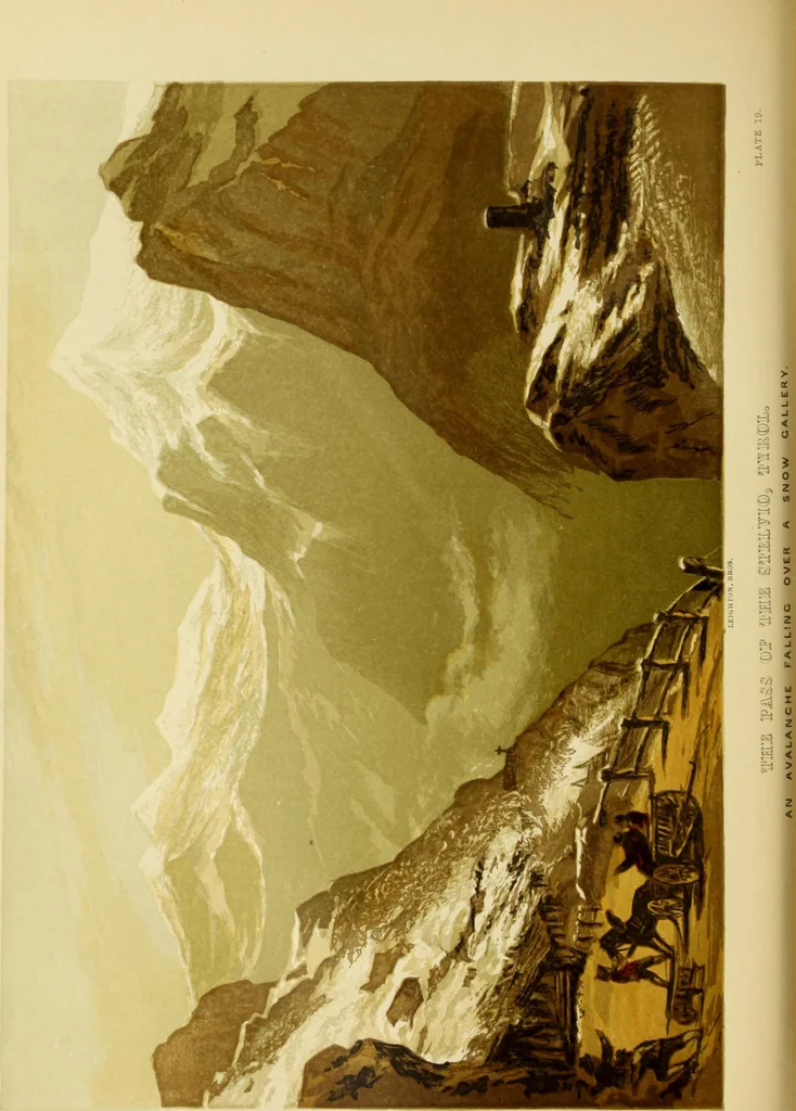 An illustration from The theory and practice of landscape painting in water-colours. Illustrated by a series of twenty-six drawings and diagrams in colours, and numerous woodcuts, 1871, leaf 285