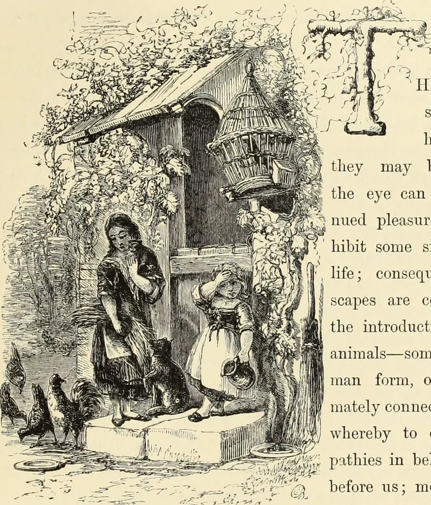 An illustration from The theory and practice of landscape painting in water-colours. Illustrated by a series of twenty-six drawings and diagrams in colours, and numerous woodcuts, 1871, leaf 298