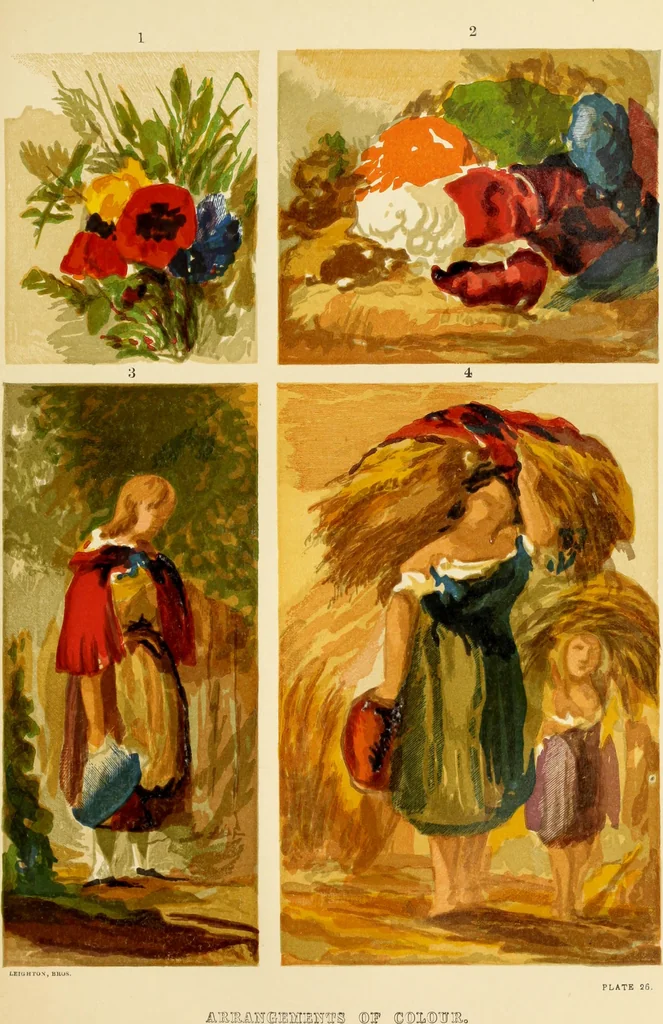 An illustration from The theory and practice of landscape painting in water-colours. Illustrated by a series of twenty-six drawings and diagrams in colours, and numerous woodcuts, 1871, leaf 336