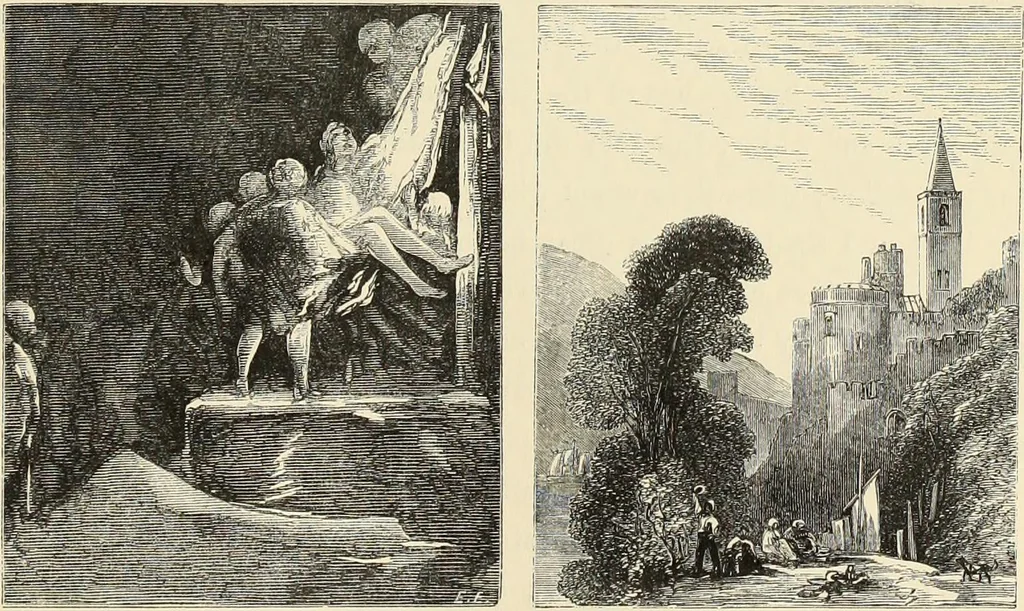 An illustration from The theory and practice of landscape painting in water-colours. Illustrated by a series of twenty-six drawings and diagrams in colours, and numerous woodcuts, 1871, leaf 58