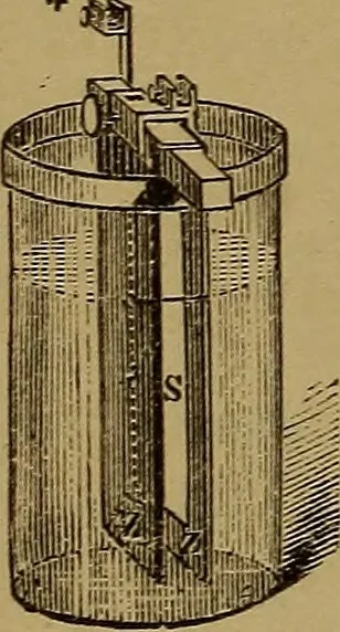 An illustration from Theory and practice of the electric telegraph; a manual for operators and students, 1875, leaf 51