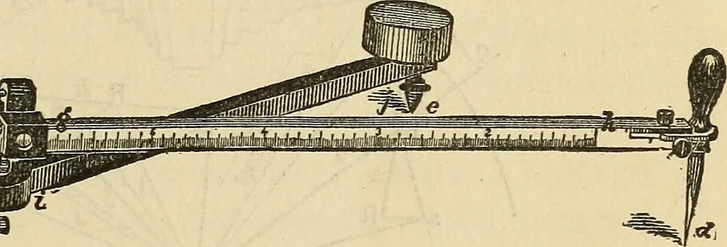 An illustration from The theory and practice of surveying. Designed for the use of surveyors and engineers generally, but especially for the use of students in engineering, 1886, leaf 174