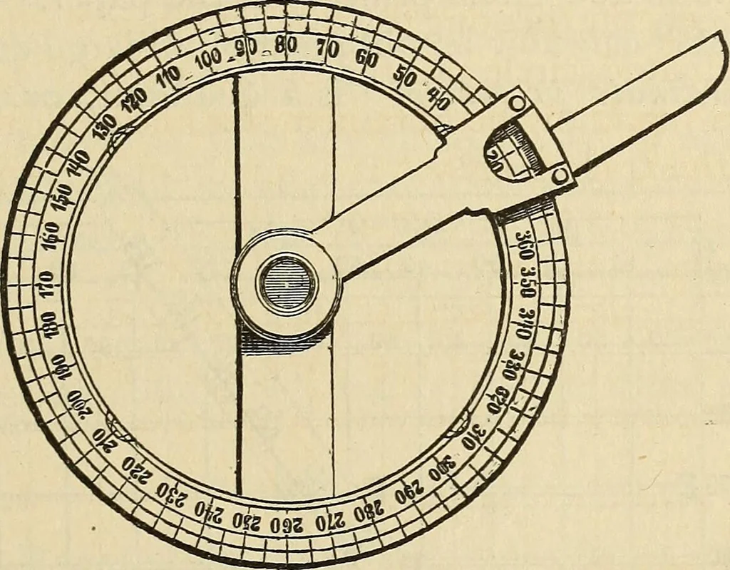 An illustration from The theory and practice of surveying. Designed for the use of surveyors and engineers generally, but especially for the use of students in engineering, 1886, leaf 198
