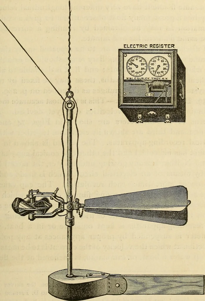 An illustration from The theory and practice of surveying. Designed for the use of surveyors and engineers generally, but especially for the use of students in engineering, 1886, leaf 330