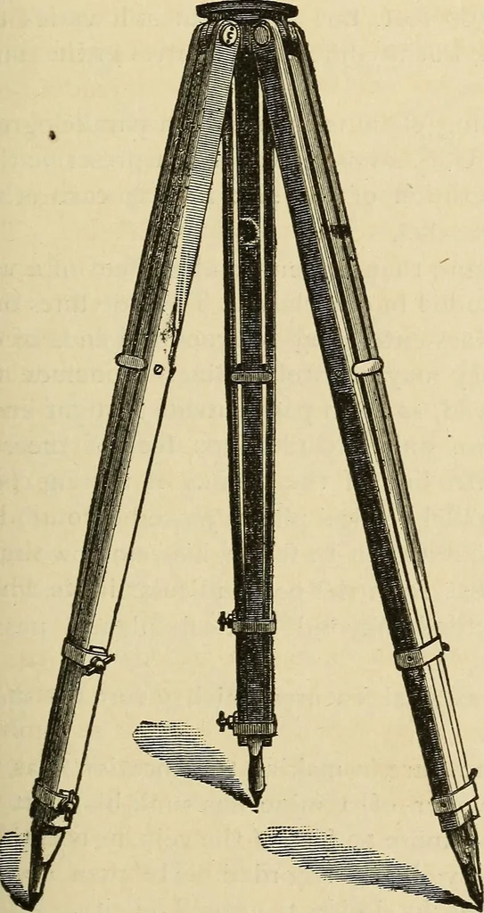 An illustration from The theory and practice of surveying. Designed for the use of surveyors and engineers generally, but especially for the use of students in engineering, 1886, leaf 370