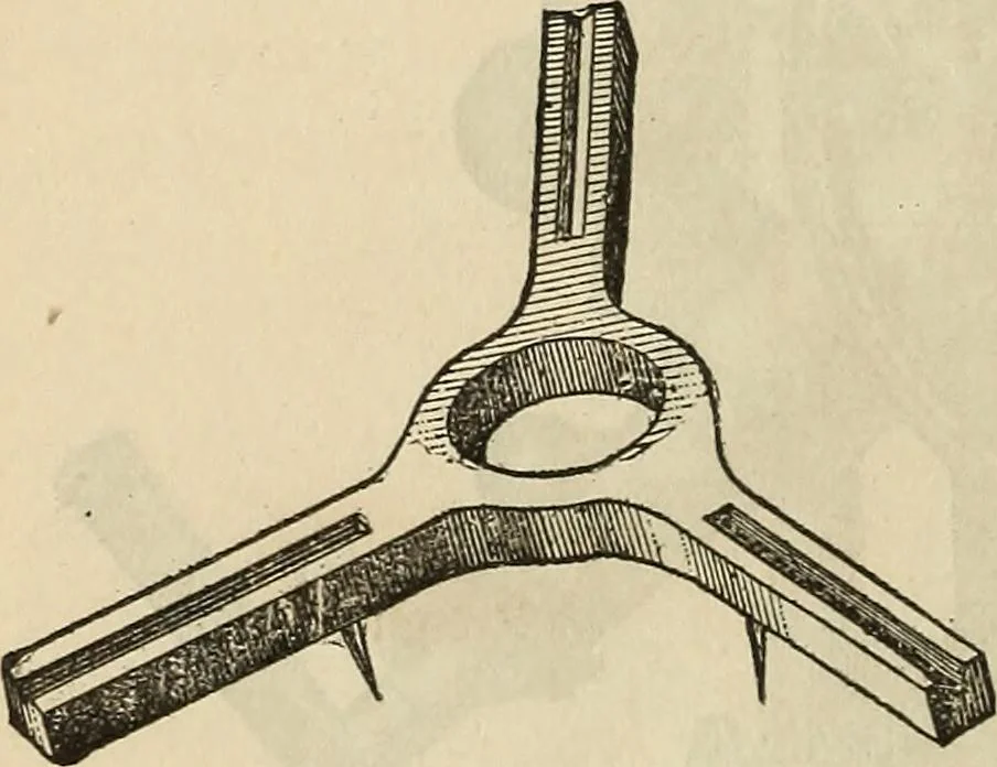 An illustration from The theory and practice of surveying. Designed for the use of surveyors and engineers generally, but especially for the use of students in engineering, 1886, leaf 511