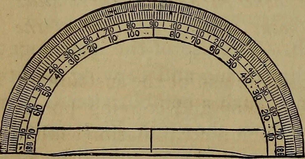 An illustration from The theory and practice of surveying. Designed for the use of surveyors and engineers generally, but especially for the use of students in engineering, 1886, leaf 195