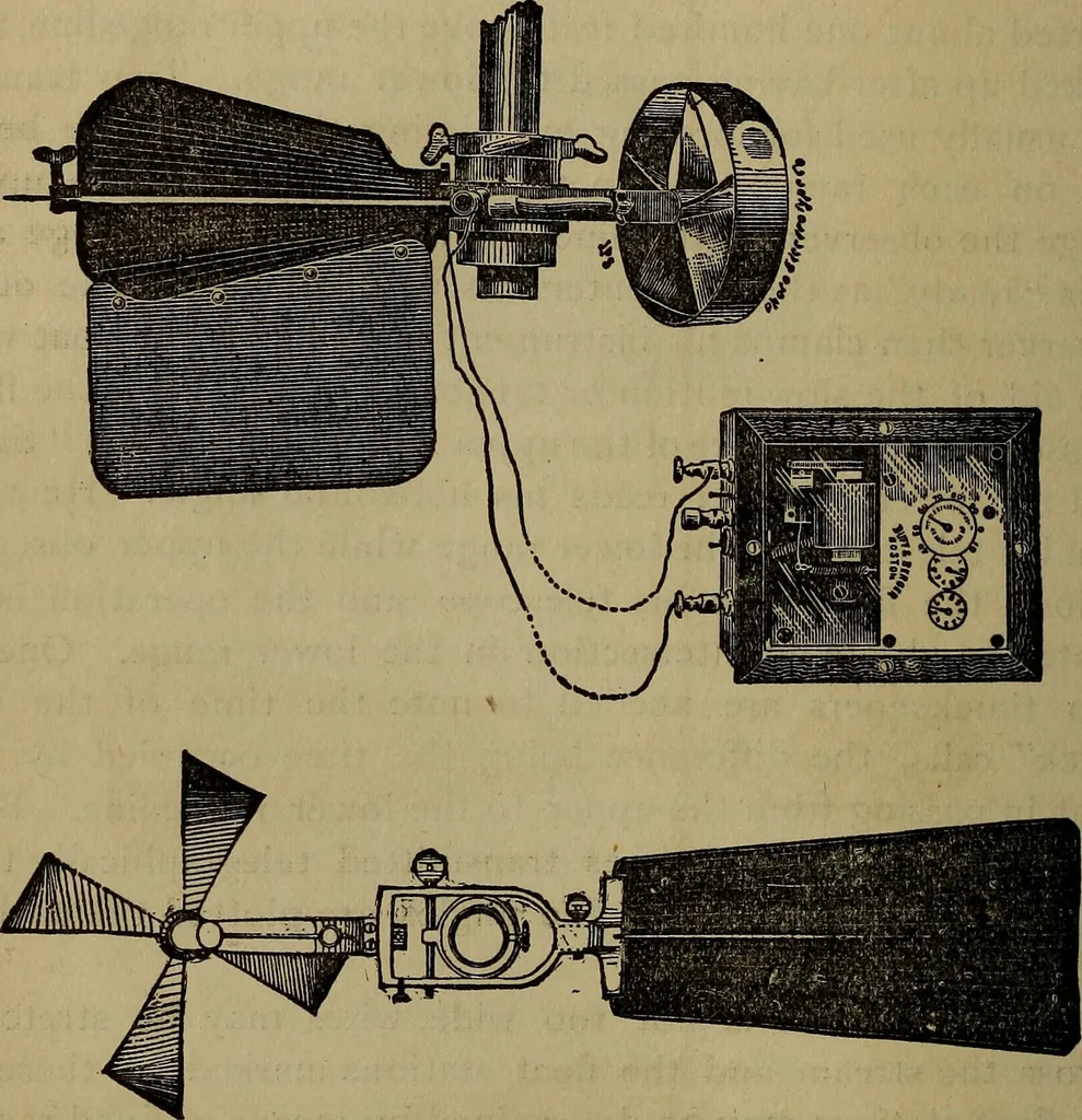 An illustration from The theory and practice of surveying. Designed for the use of surveyors and engineers generally, but especially for the use of students in engineering, 1886, leaf 327