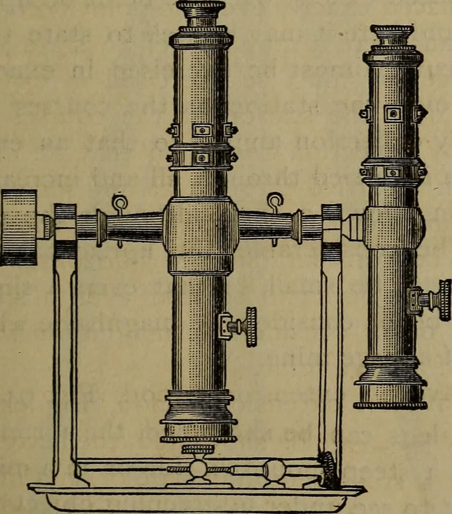 An illustration from The theory and practice of surveying. Designed for the use of surveyors and engineers generally, but especially for the use of students in engineering, 1886, leaf 366