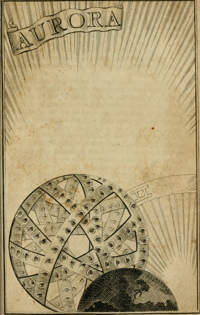 An illustration from Theosophia revelata, das ist, Alle göttliche Schriften, 1730, leaf 210