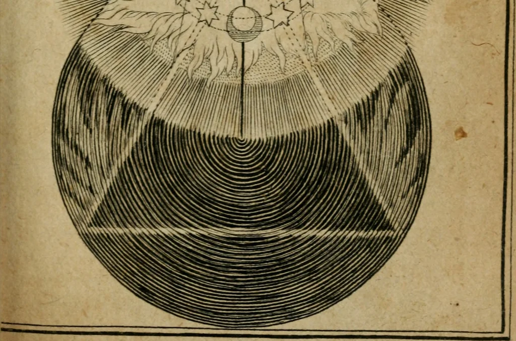 An illustration from Theosophia revelata, das ist, Alle göttliche Schriften, 1730, leaf 356