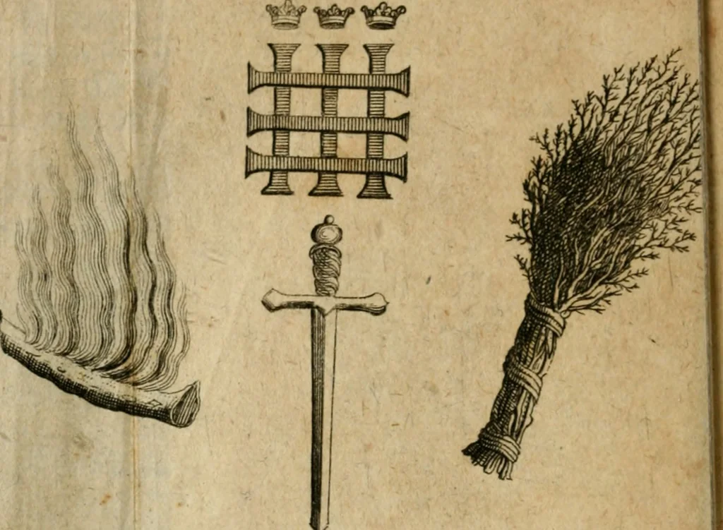 An illustration from Theosophia revelata, das ist, Alle göttliche Schriften, 1730, leaf 885