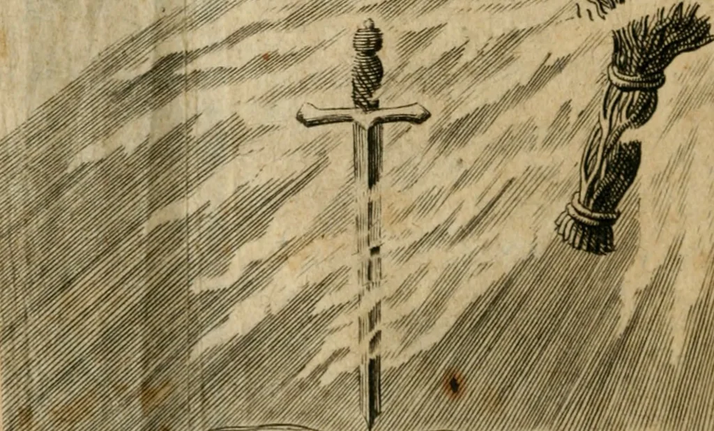 An illustration from Theosophia revelata, das ist, Alle göttliche Schriften, 1730, leaf 885
