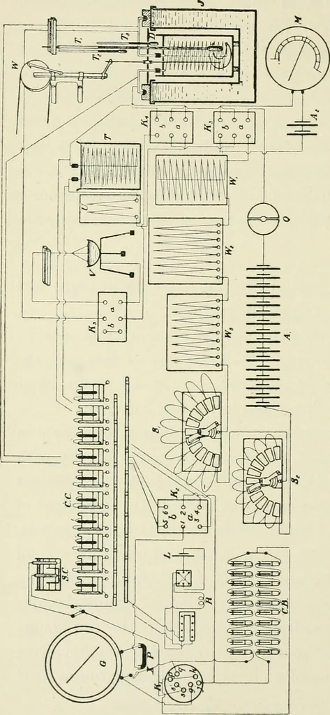 An illustration from The thermal measurement of energy. Lectures delivered at the Philosophical Hall, Leeds, 1901, leaf 95