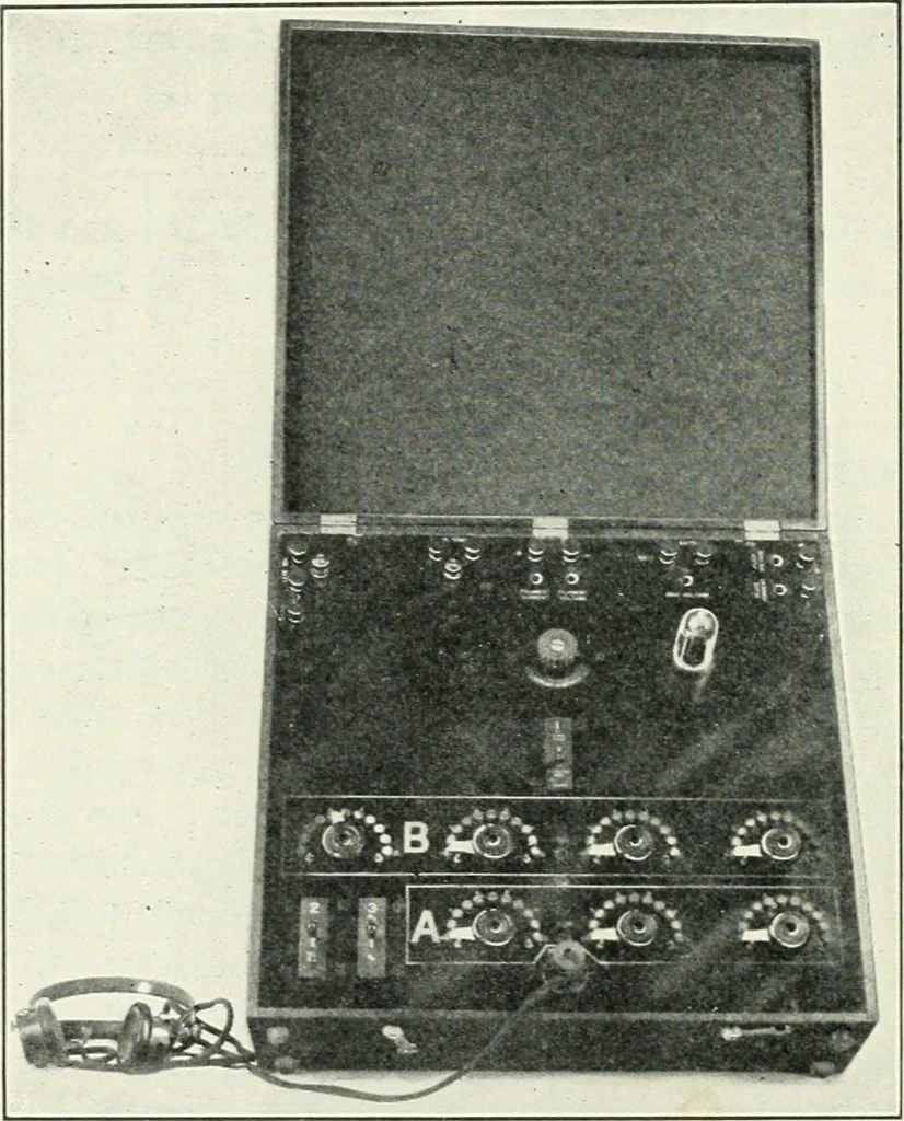 An illustration from The thermionic vacuum tube and its applications, 1920, leaf 229