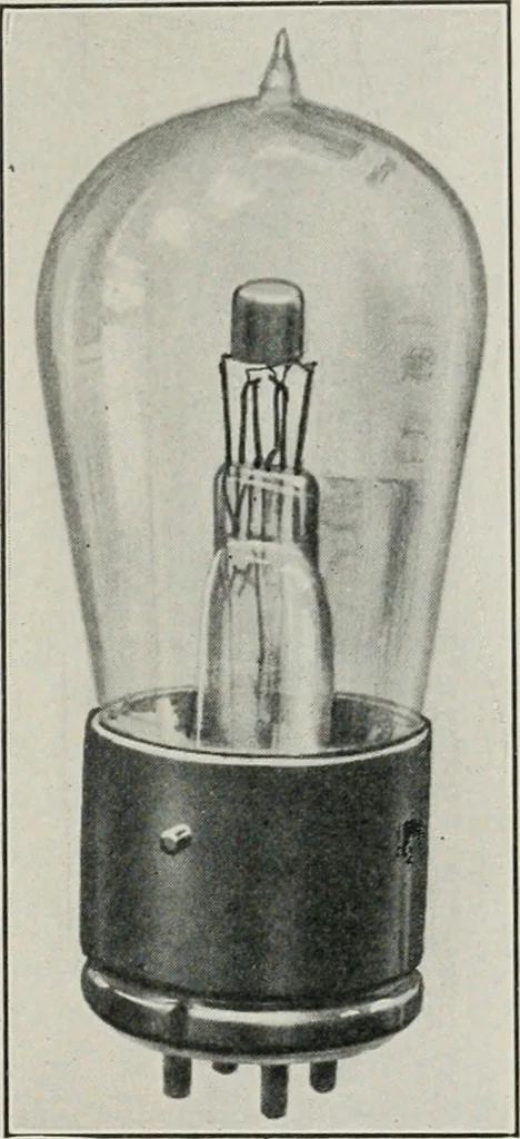 An illustration from The thermionic vacuum tube and its applications, 1920, leaf 266