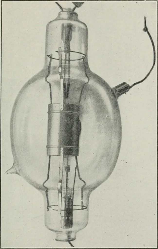 An illustration from The thermionic vacuum tube and its applications, 1920, leaf 270