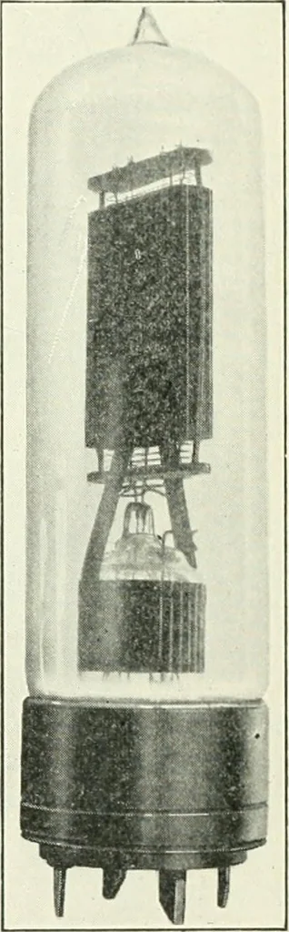 An illustration from The thermionic vacuum tube and its applications, 1920, leaf 271