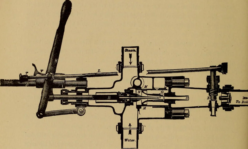 An illustration from Thermodynamics of the steam-engine and other heat-engines, 1907, leaf 469